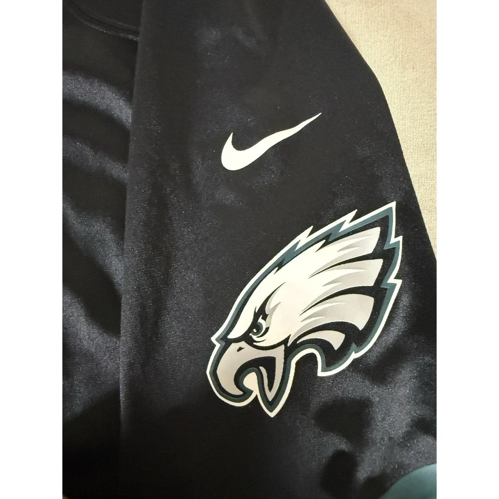 Philadelphia Eagles Jersey Adult Extra Large Black Nike Onfield Carson Wentz #11